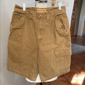 MARINA Men's Tan Cargo Shorts